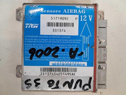 51719092 centralina airbag